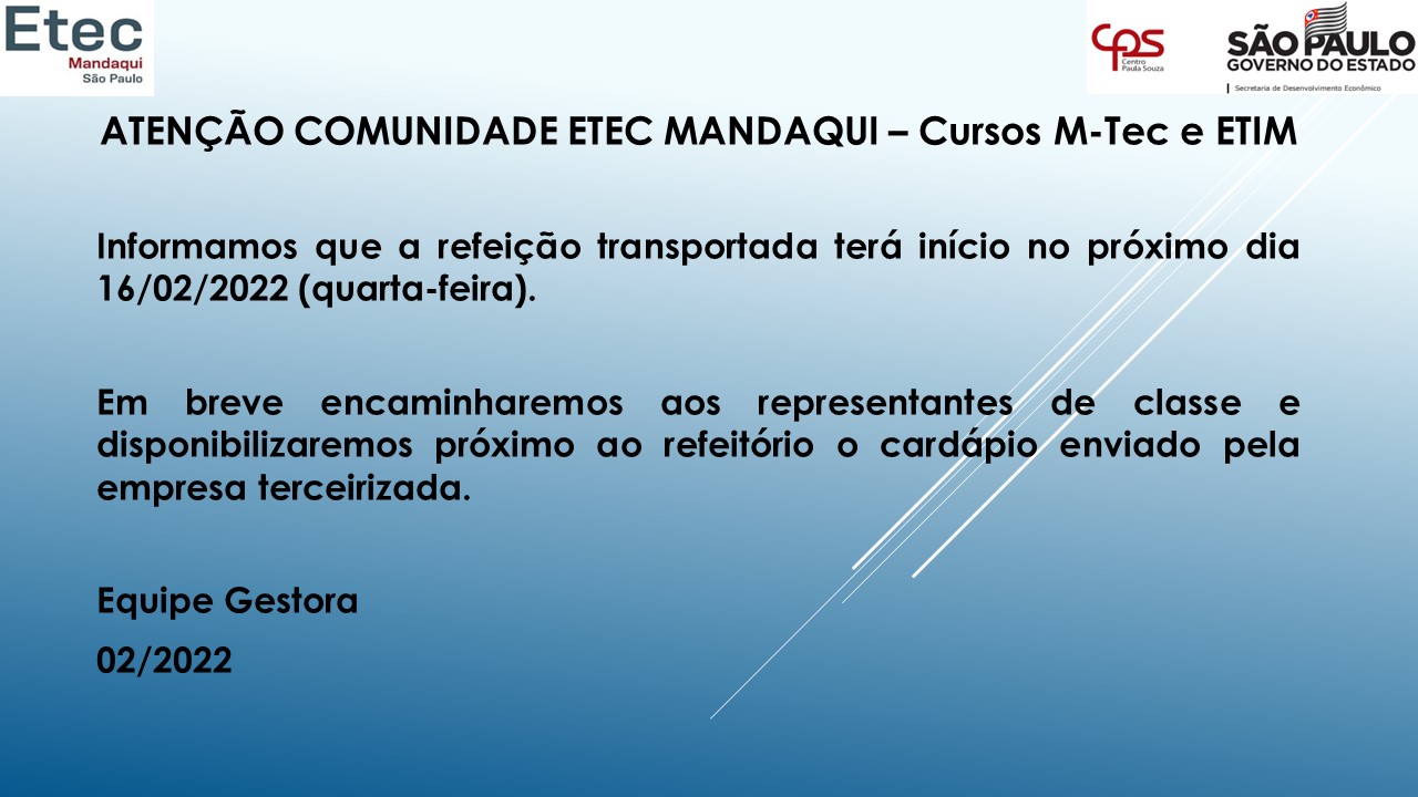 Refeição Transportada