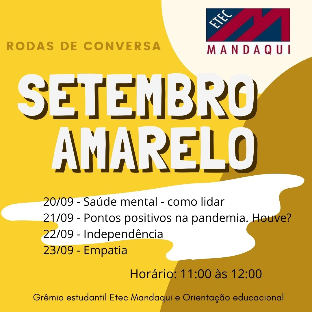 Setembro Amarelo 2021